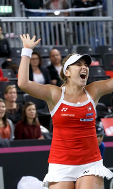 Switzerland beats France 4-1, advances to Fed Cup semifinals